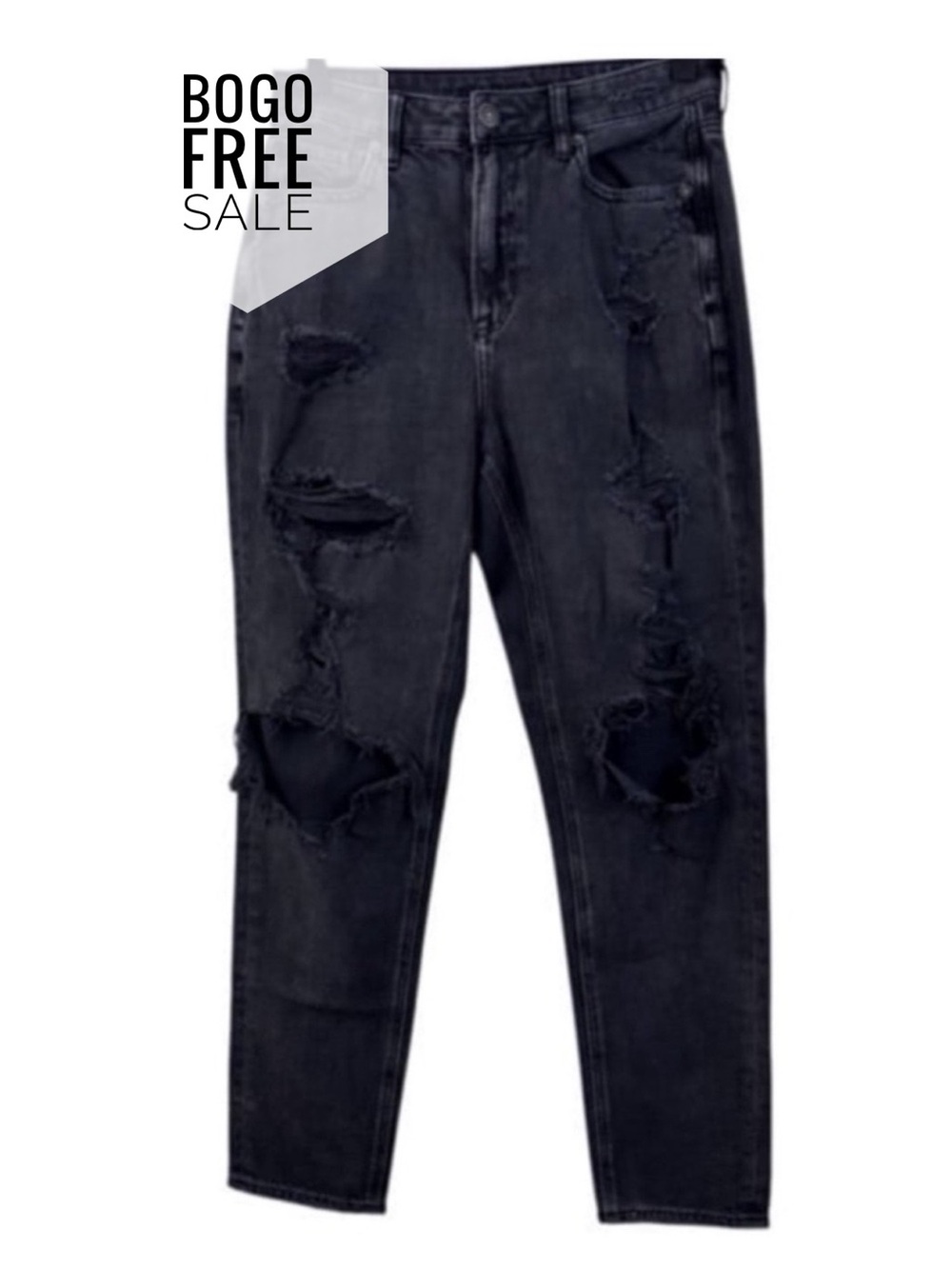 American Eagle Outfitters High-Rise Distressed Jeans